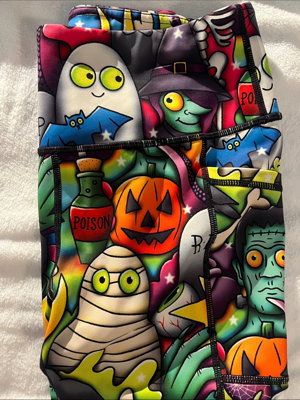 Constantly Varied Gear Halloween Monster Leggings - Multi-Color - Picture 9 of 10